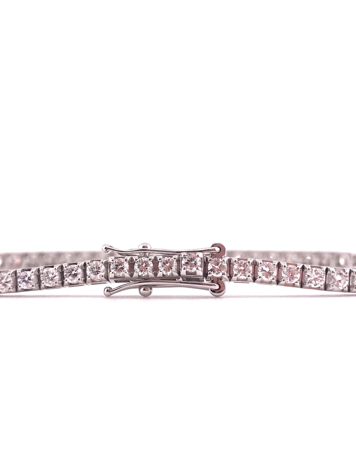 Bracciale Tennis Diamanti Ct 3.00 c.a