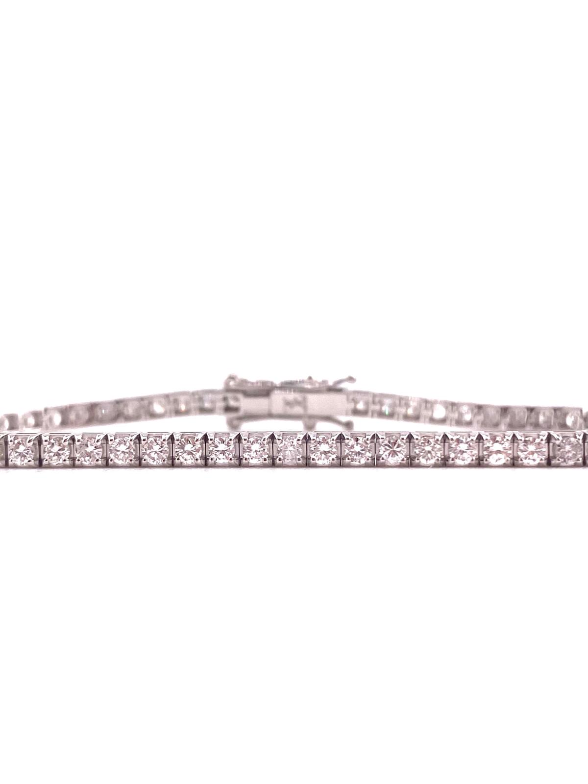 Bracciale Tennis Diamanti Ct 3.00 c.a