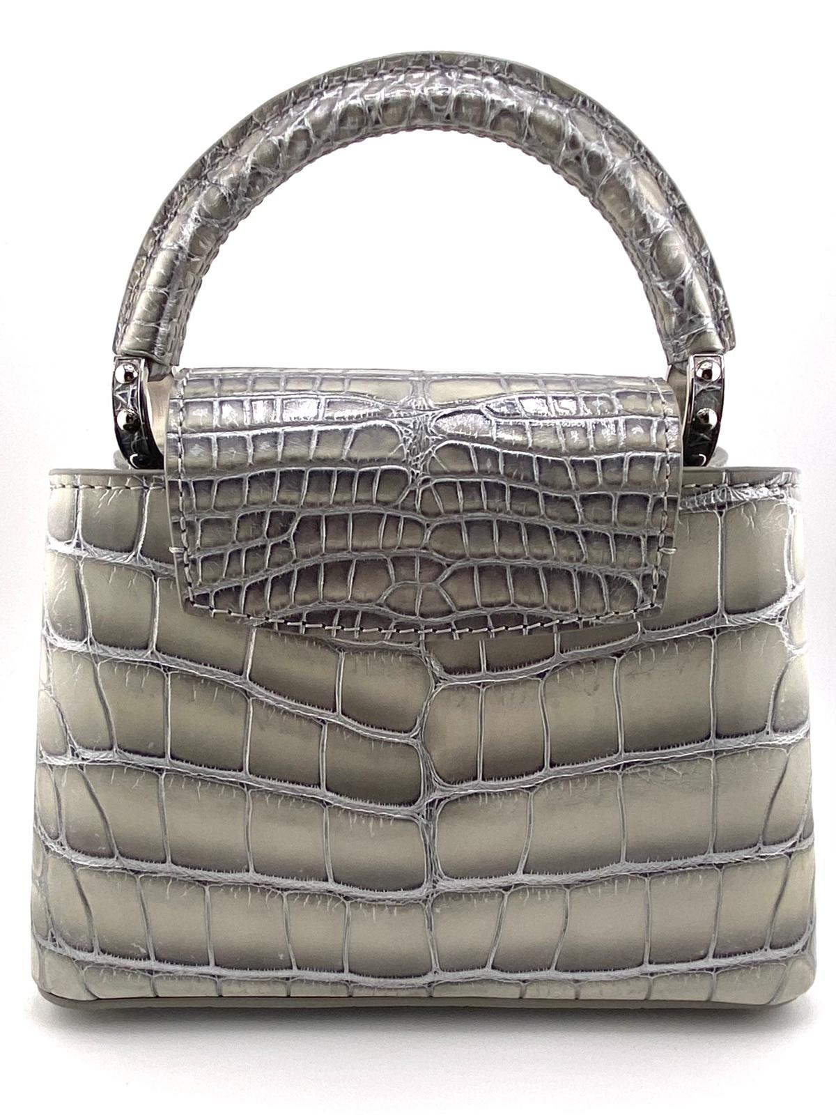 Louis Vuitton Capucines Mini Alligatore
