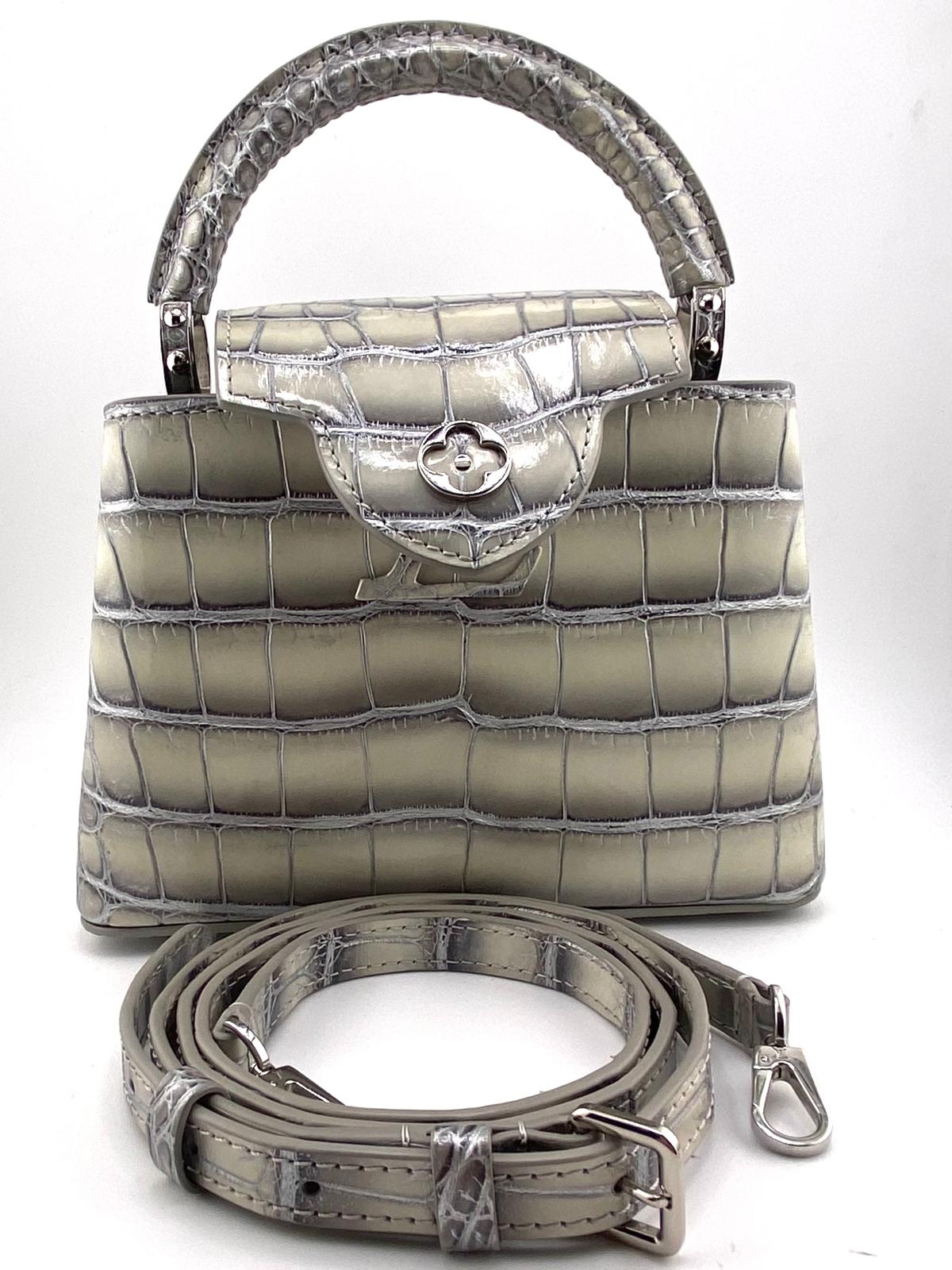 Louis Vuitton Capucines Mini Alligatore