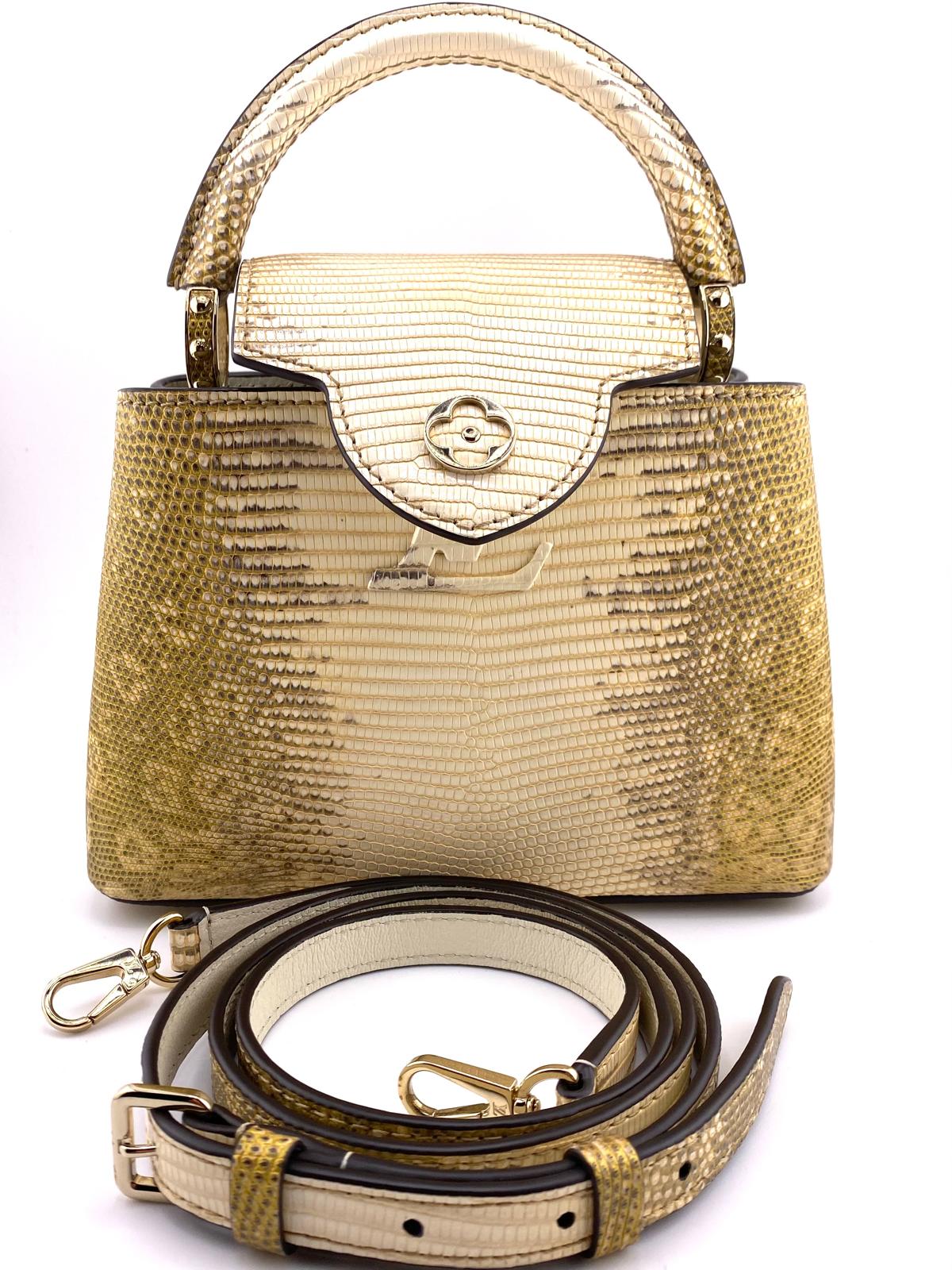 Louis Vuitton Capucines Mini Lucertola