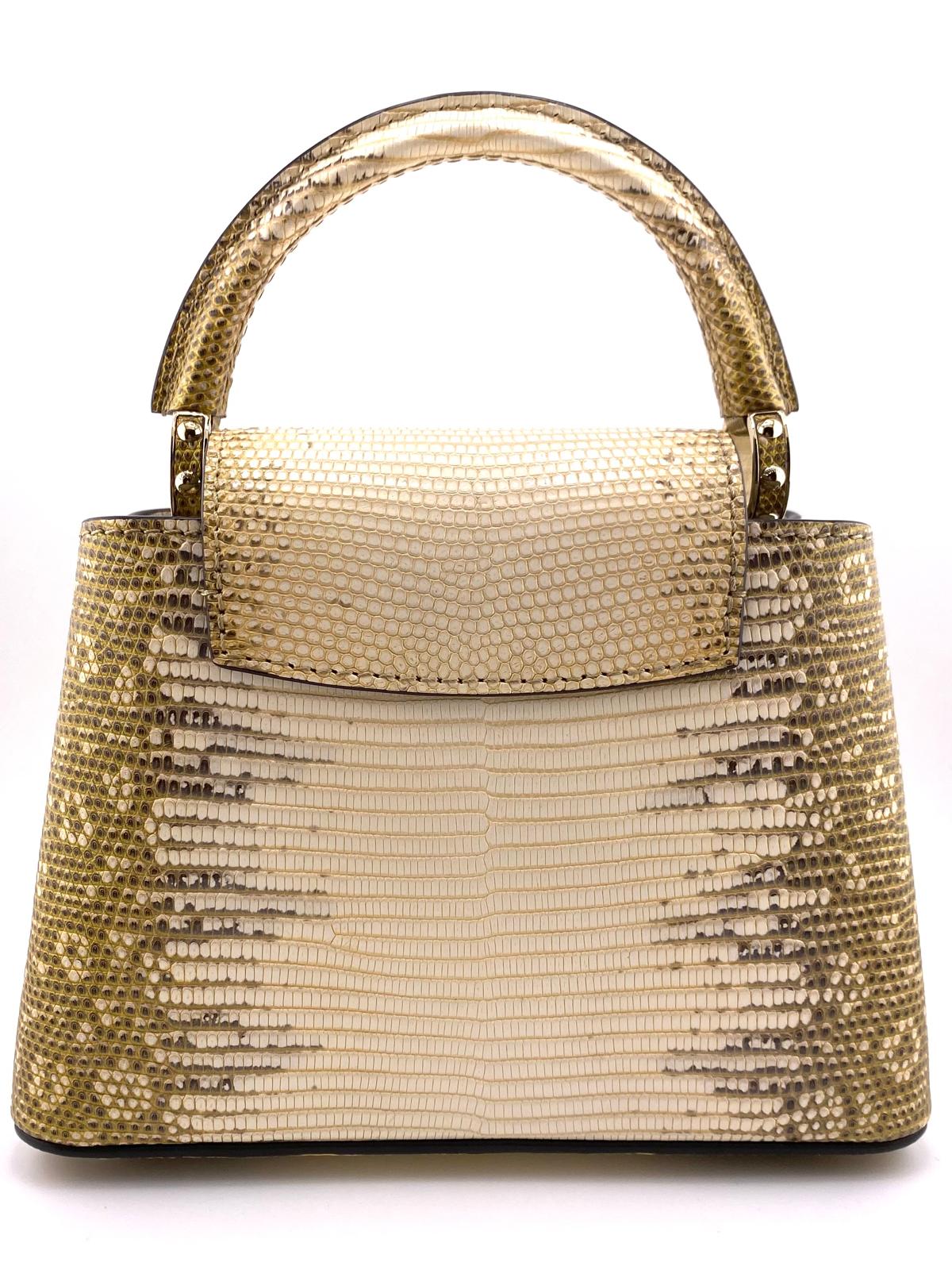 Louis Vuitton Capucines Mini Lucertola