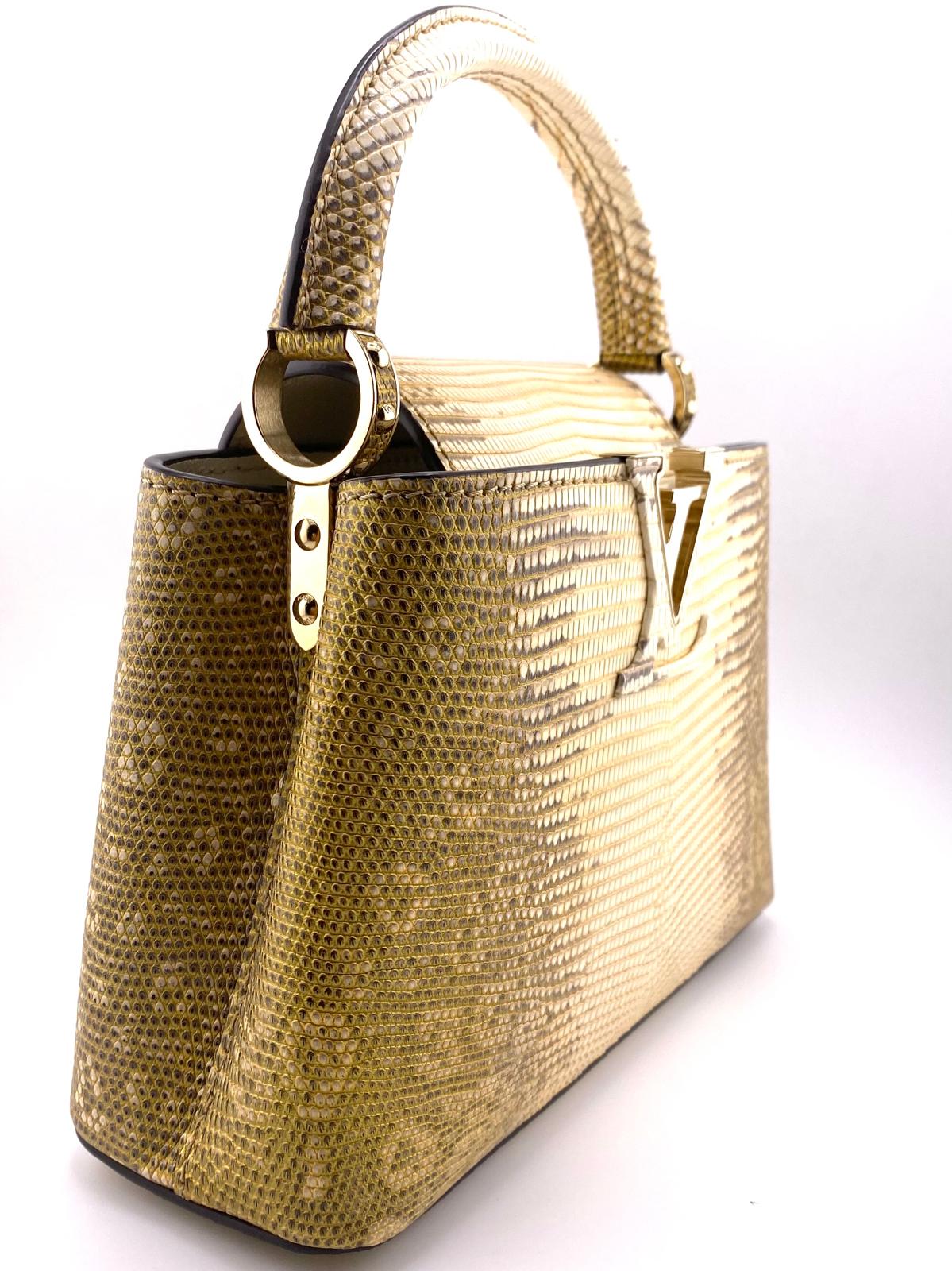 Louis Vuitton Capucines Mini Lucertola