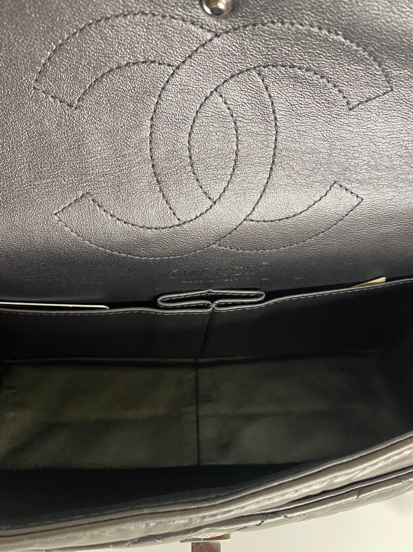 CHANEL 2.55 col. ANTRACITE usata