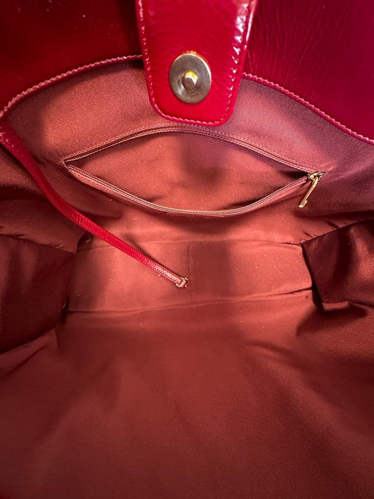 Chanel Shopping bordeaux