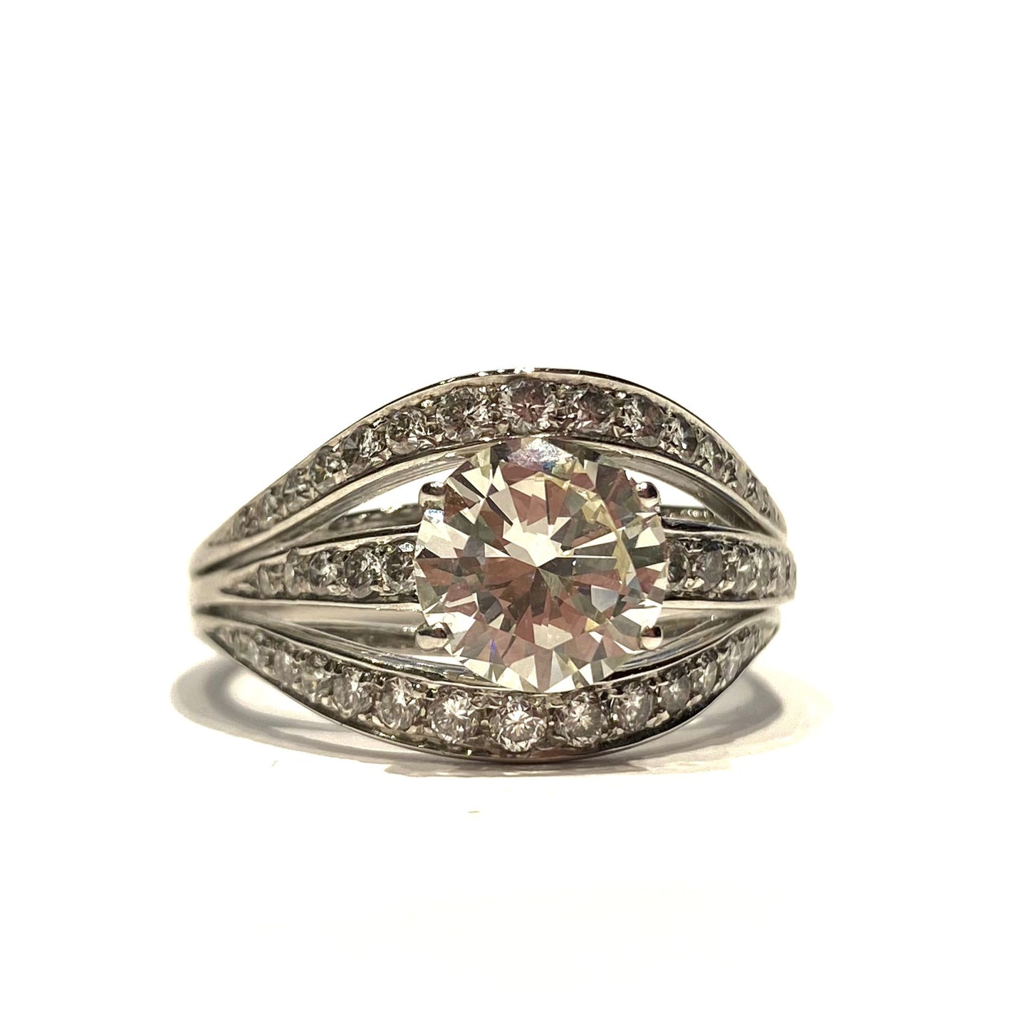 Anello Diamante Ct 1.92