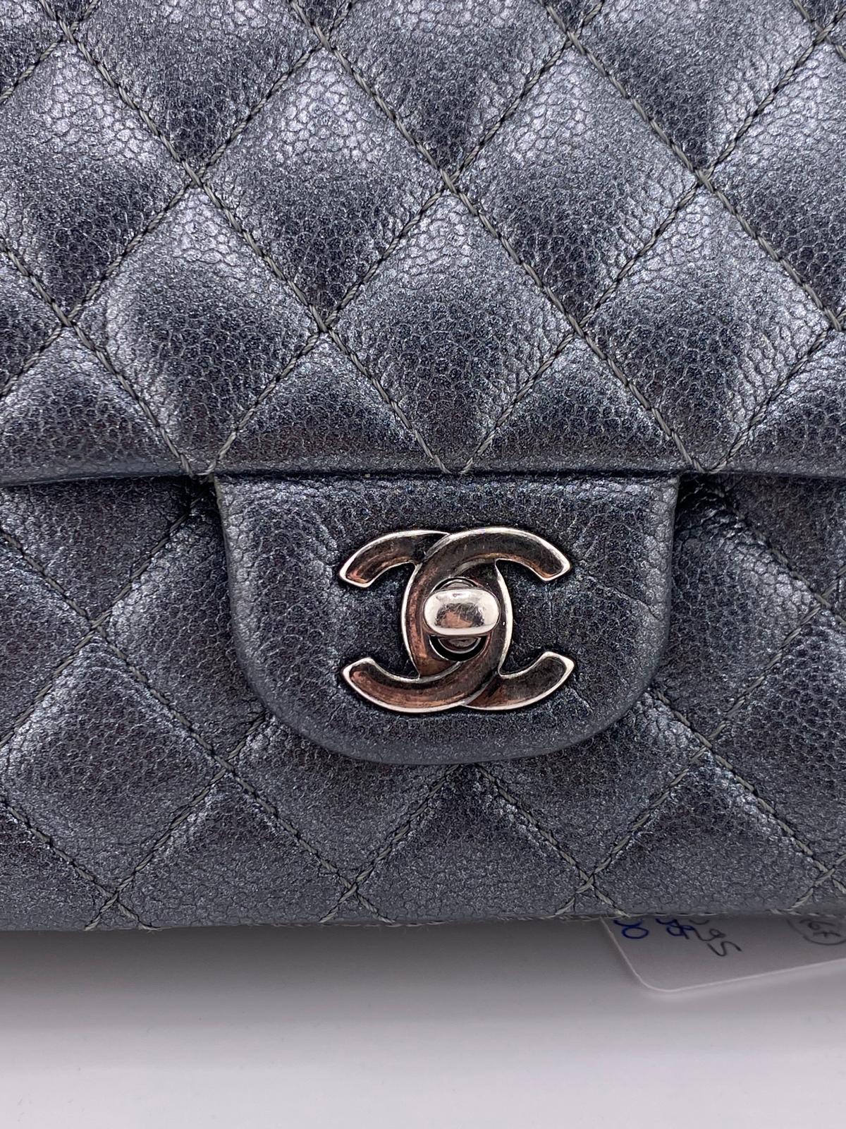 CHANEL CLASSIC col. PETROLIO
