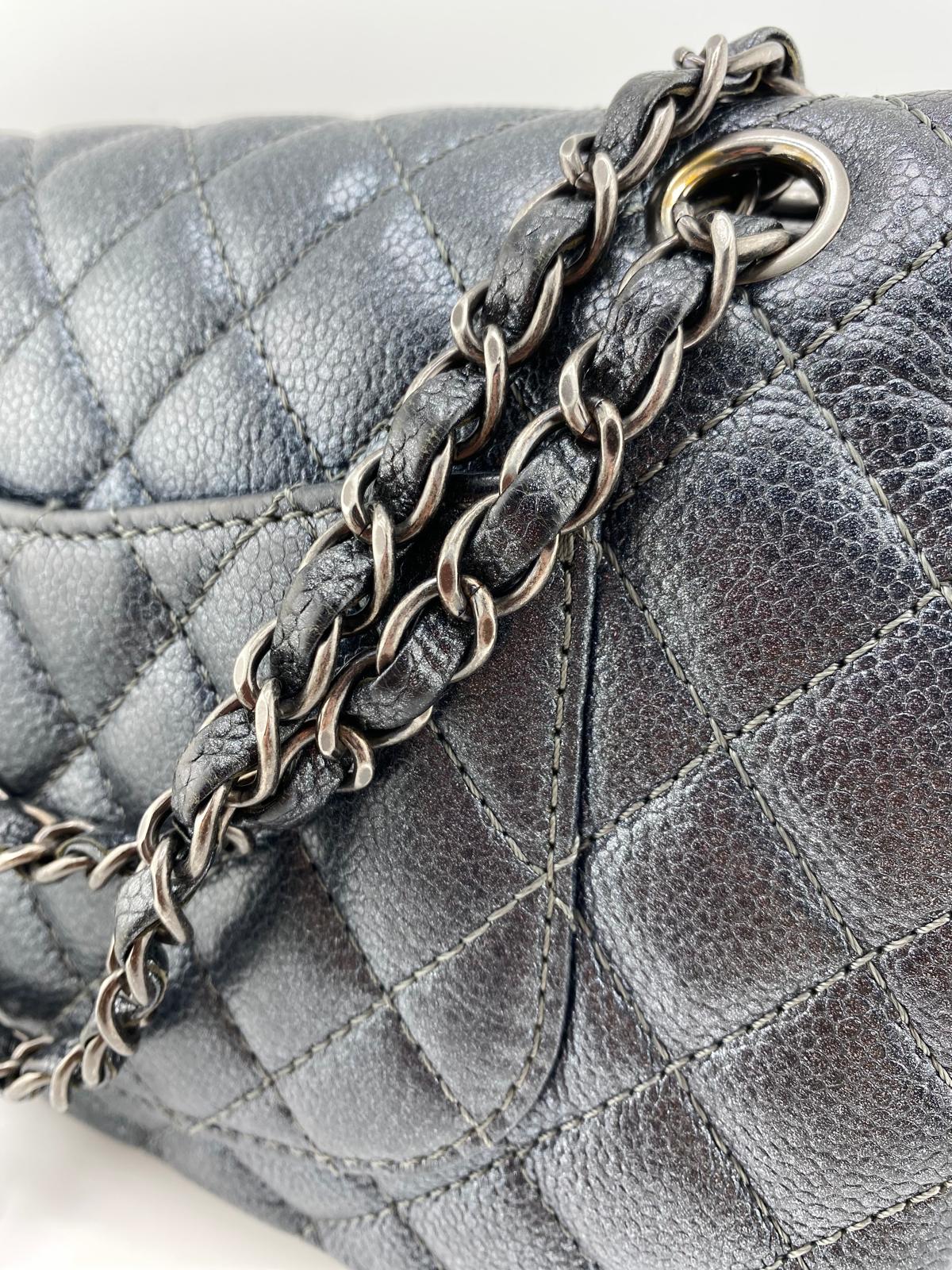 CHANEL CLASSIC col. PETROLIO
