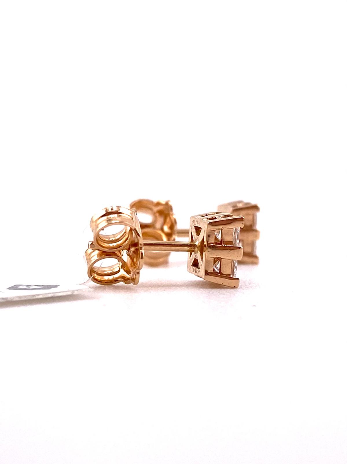 Orecchini Risivi&Co Oro Rosa