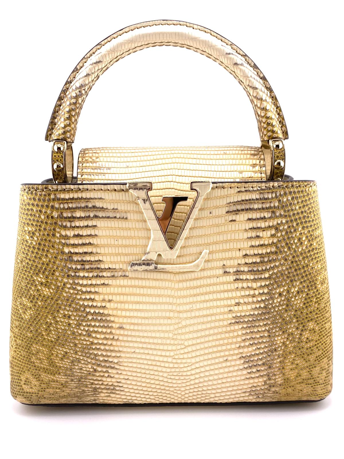 Louis Vuitton Capucines Mini Lucertola
