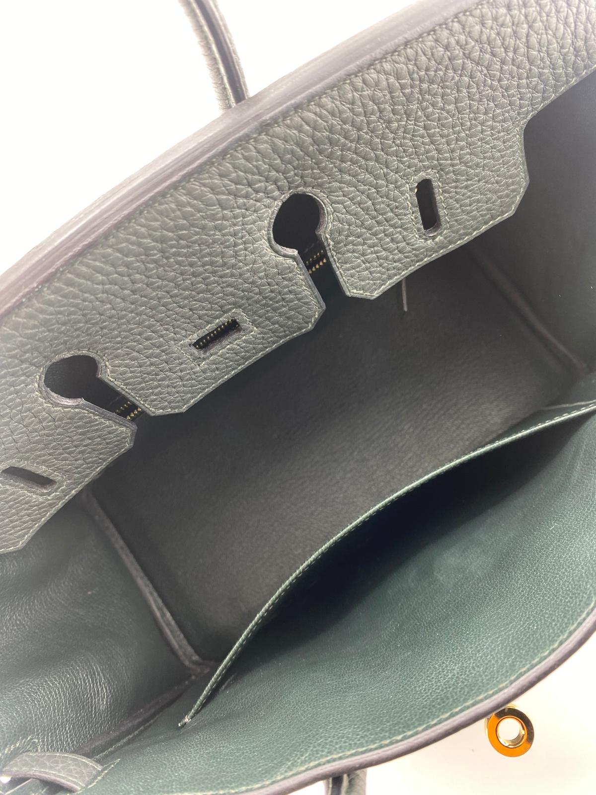 HERMES BIRKIN 25 col. New Vert