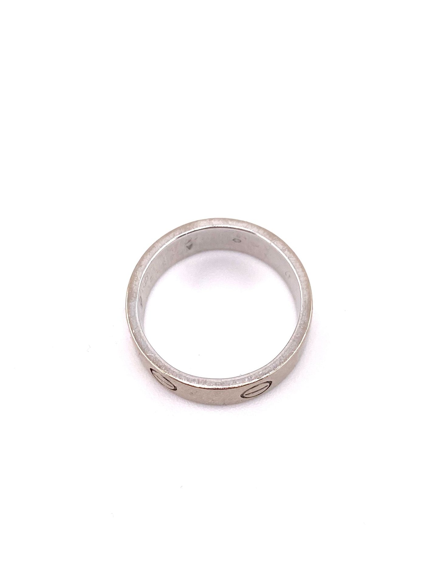 Anello LOVE firmato Cartier (m.60)