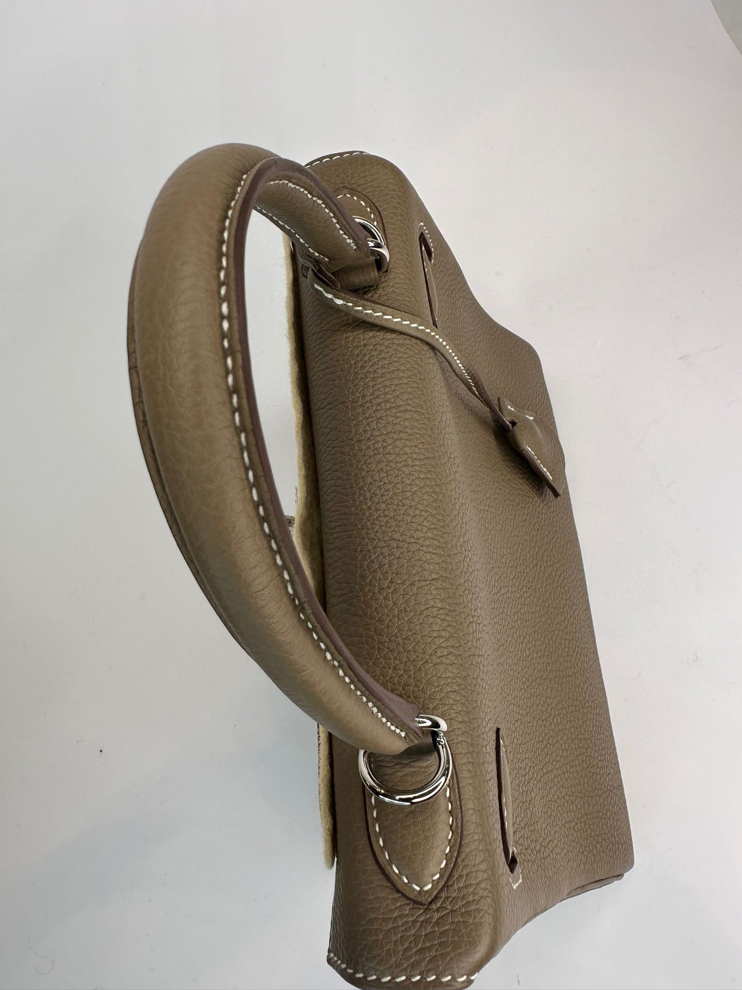 HERMES KELLY II RETOURNE 25 TOGO TAUPE