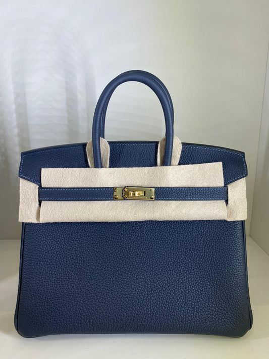 HERMES KELLY II 25 TOGO BLU NOTTE 2024