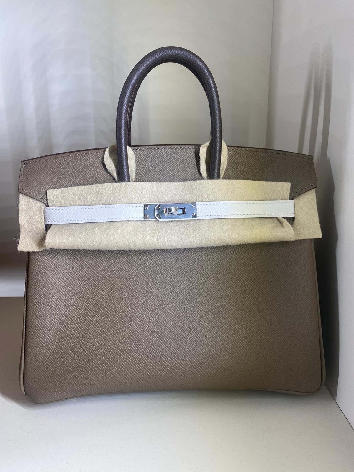 HERMES BIRKIN 25 TRICOLOR 2024