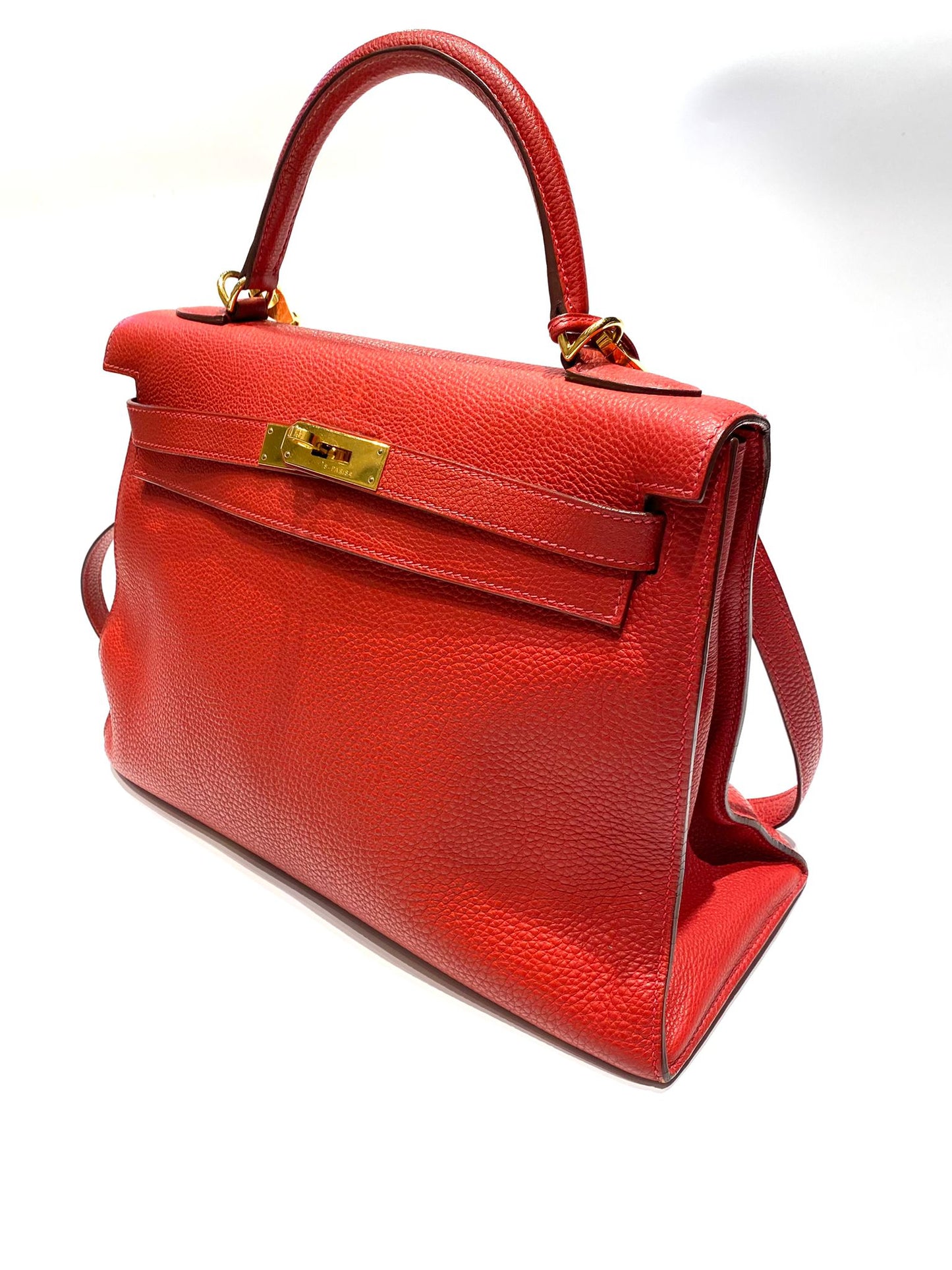 HERMES KELLY 32 col. ROSSO usata