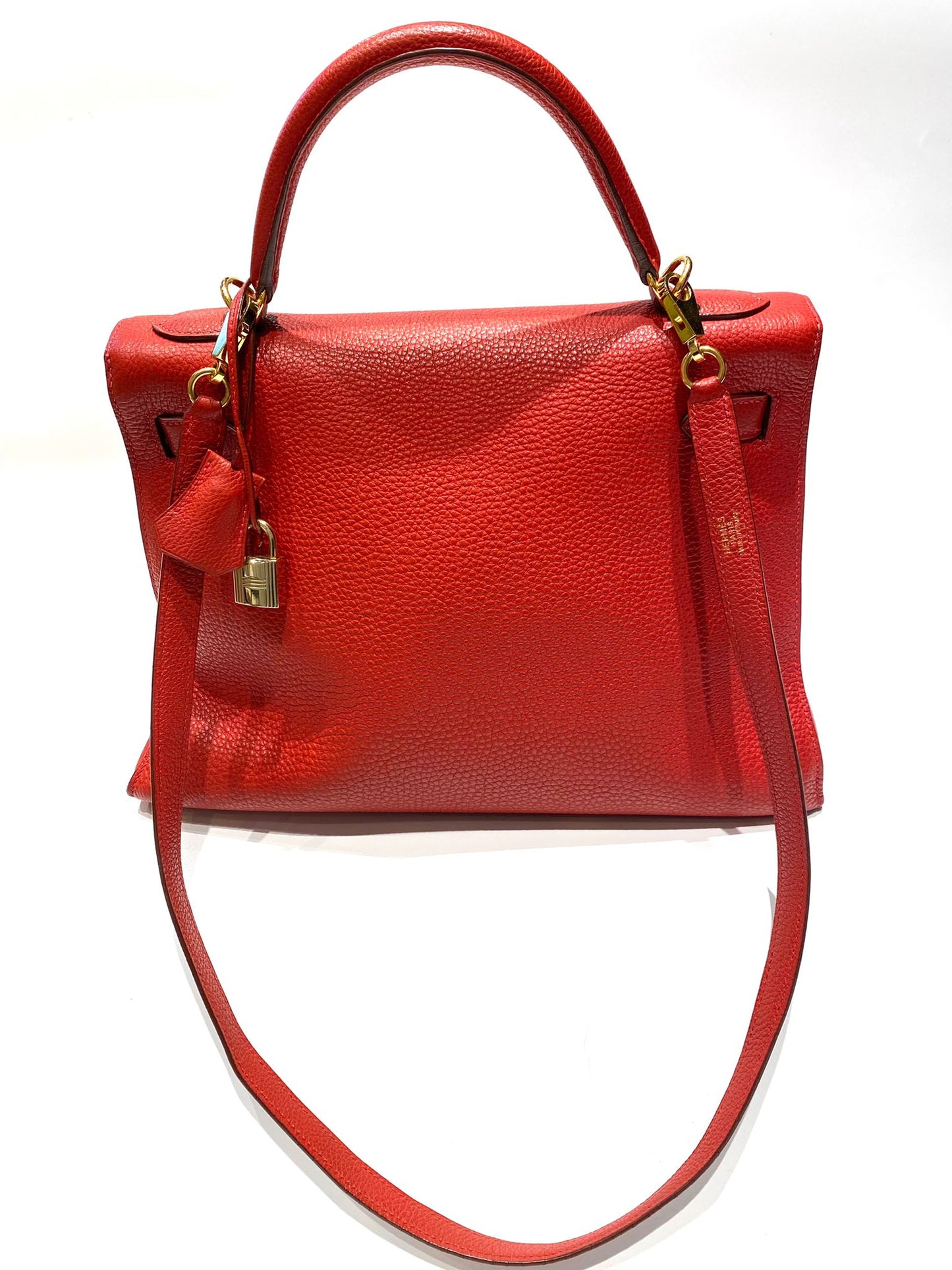 HERMES KELLY 32 col. ROSSO usata