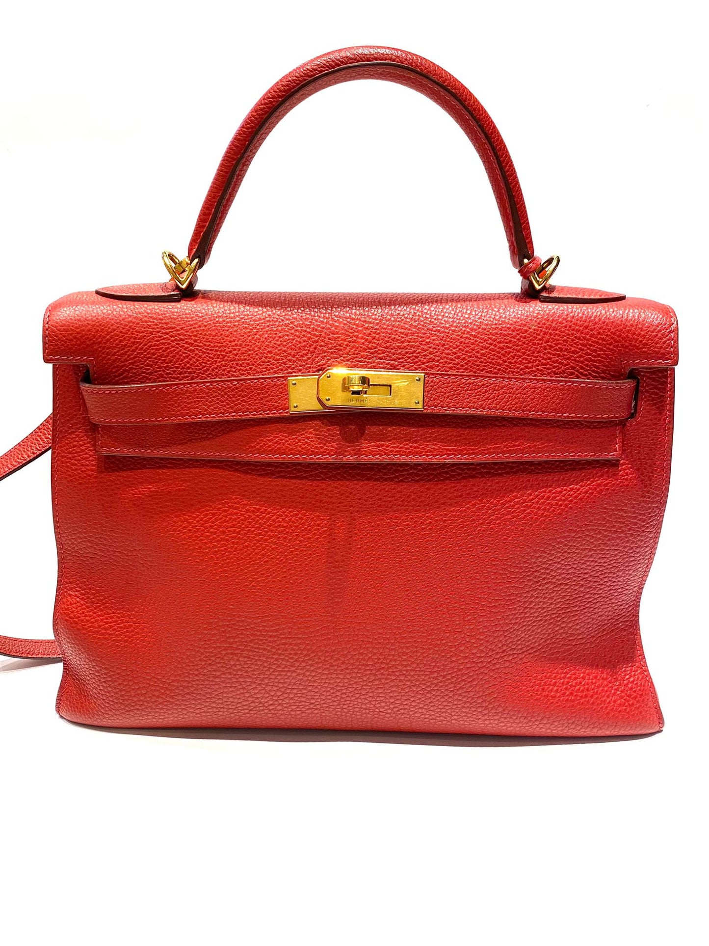 HERMES KELLY 32 col. ROSSO usata