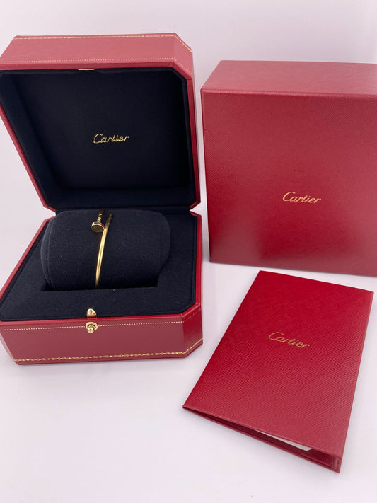 Bracciale JUSTE UN CLOU firmato Cartier M18 - modello piccolo
