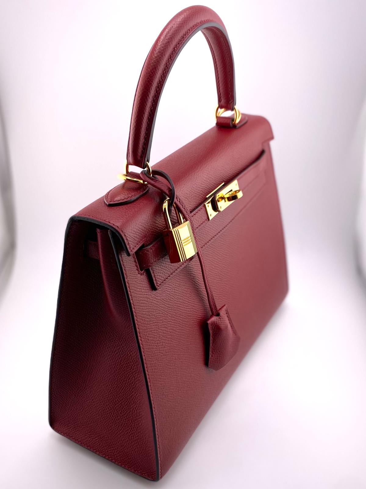 HERMES KELLY 25 col. ROSSO usata