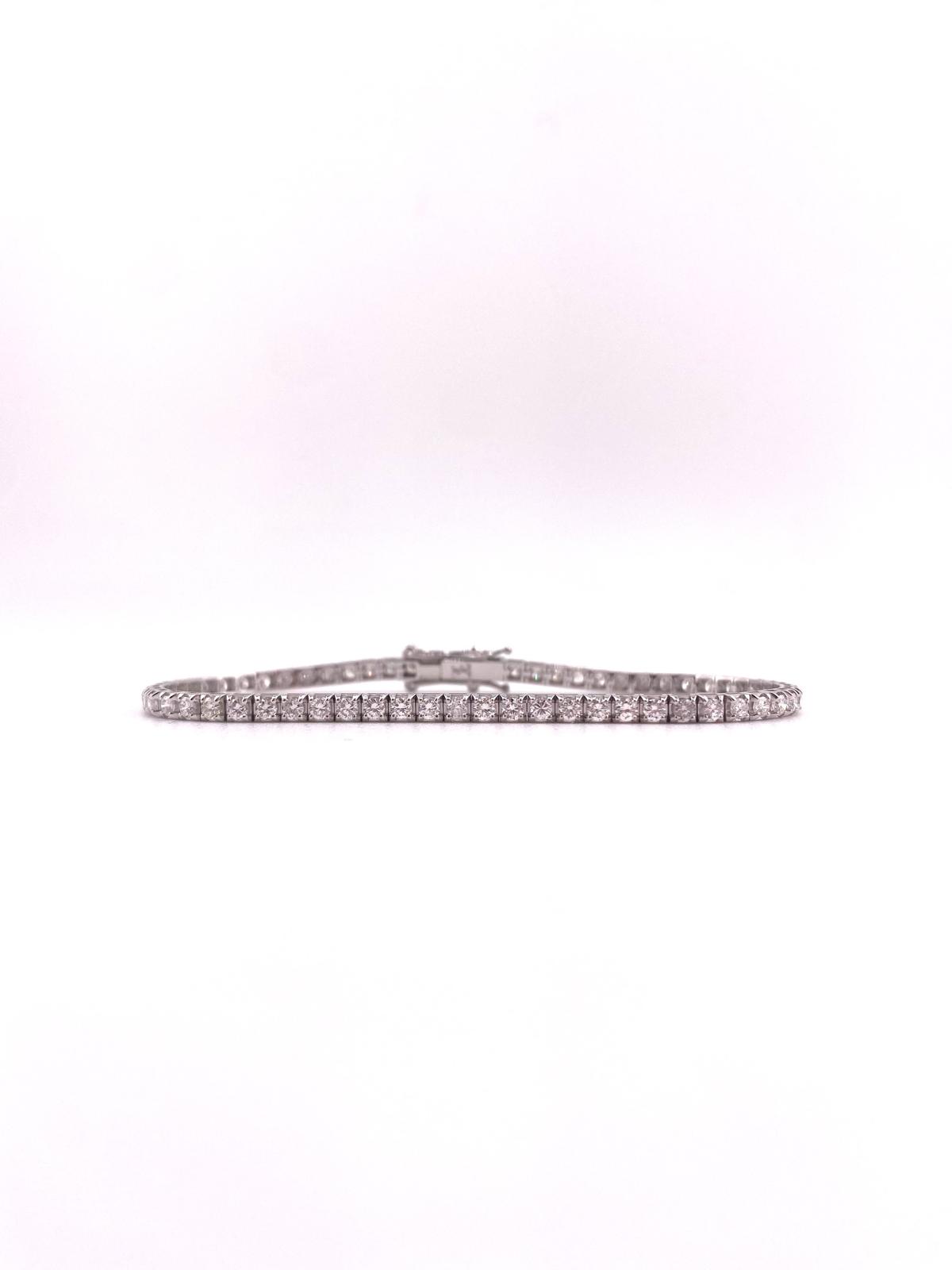 Bracciale Tennis Diamanti Ct 3.00 c.a