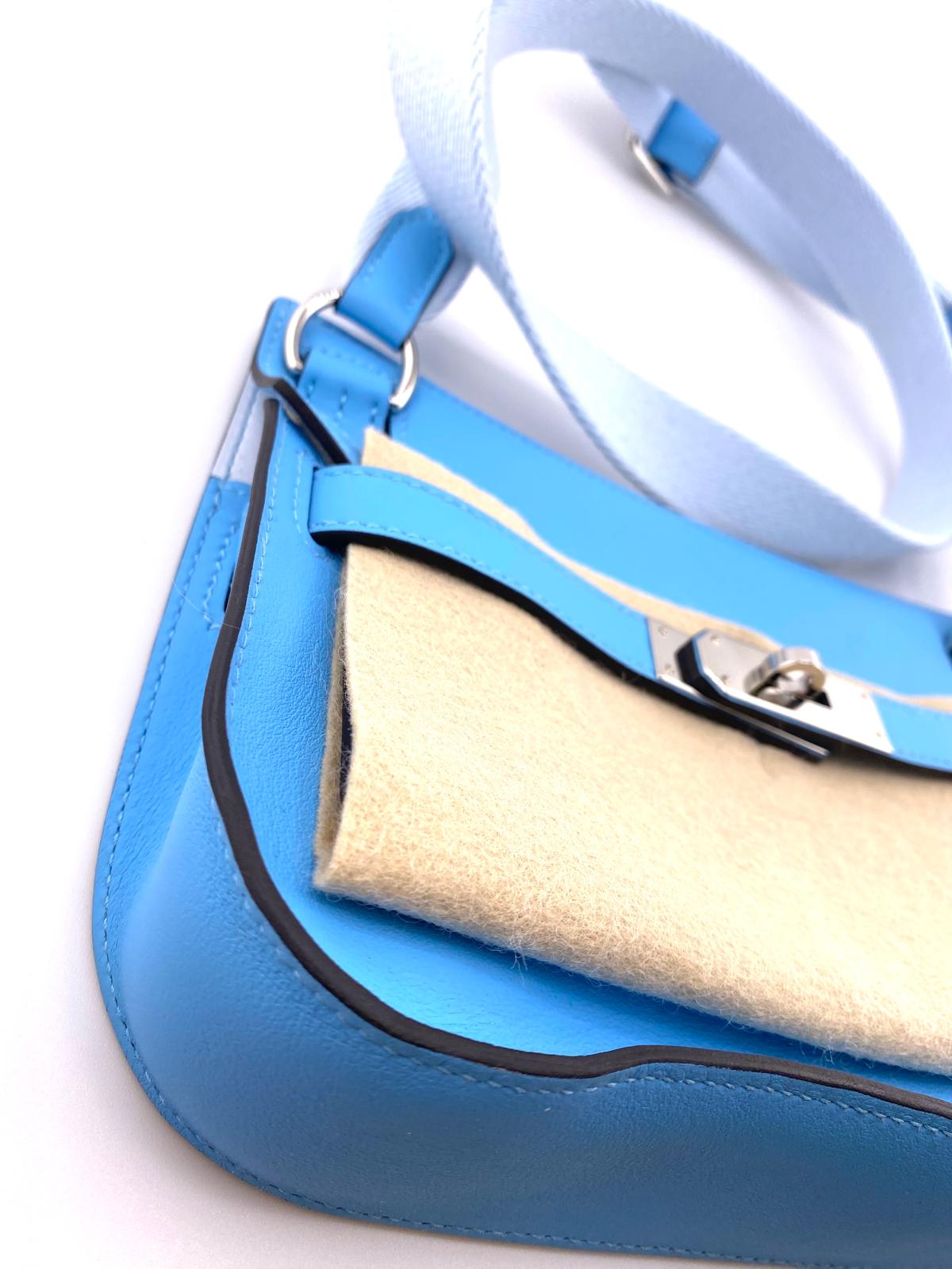 HERMES JYPSIERE MINI col. azzurro