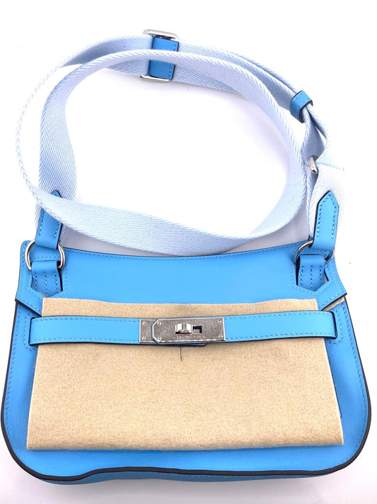 HERMES JYPSIERE MINI col. azzurro