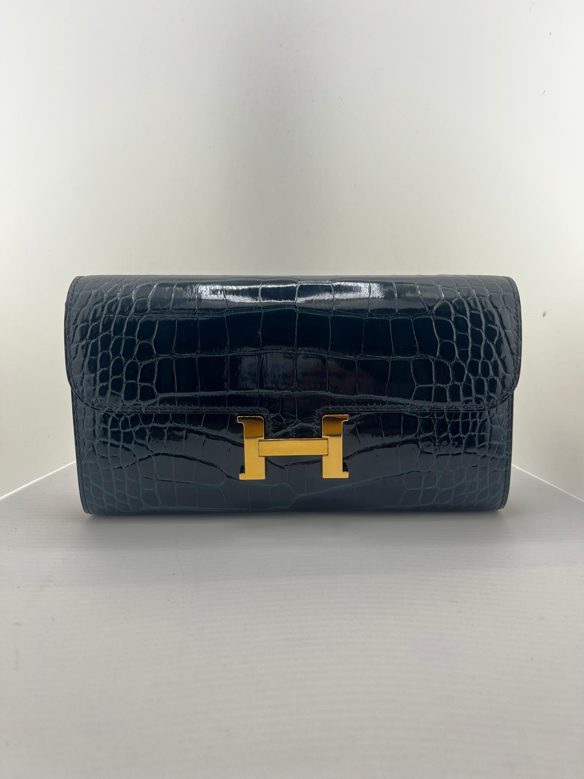 PORTAFOGLIO CONSTANCE POCHETTE VERDE SCURO