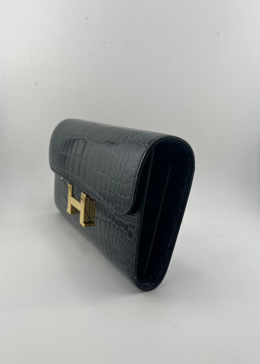 PORTAFOGLIO CONSTANCE POCHETTE VERDE SCURO