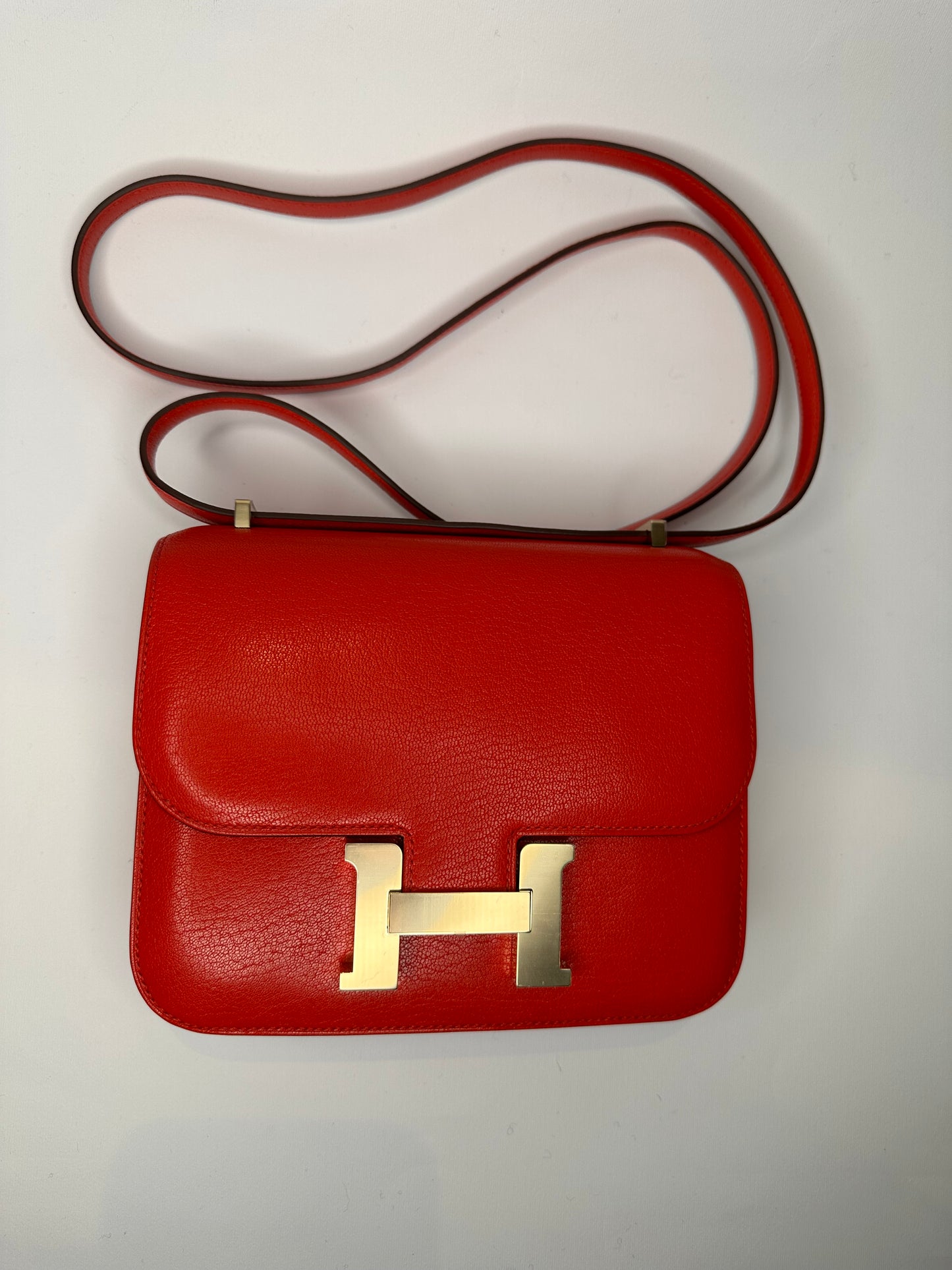 HERMES COSTANCE III MINI MIROIR ROSSO 2023