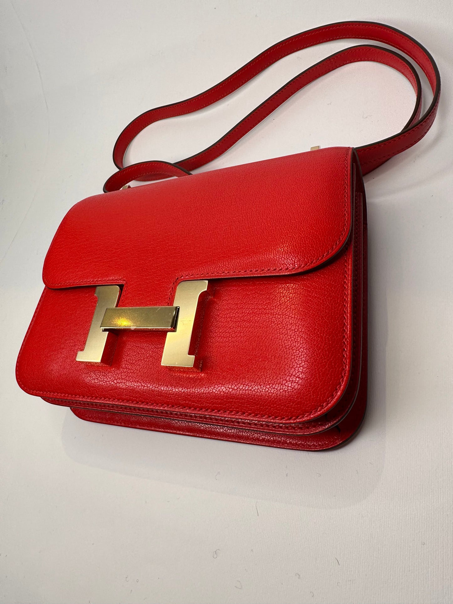 HERMES COSTANCE III MINI MIROIR ROSSO 2023