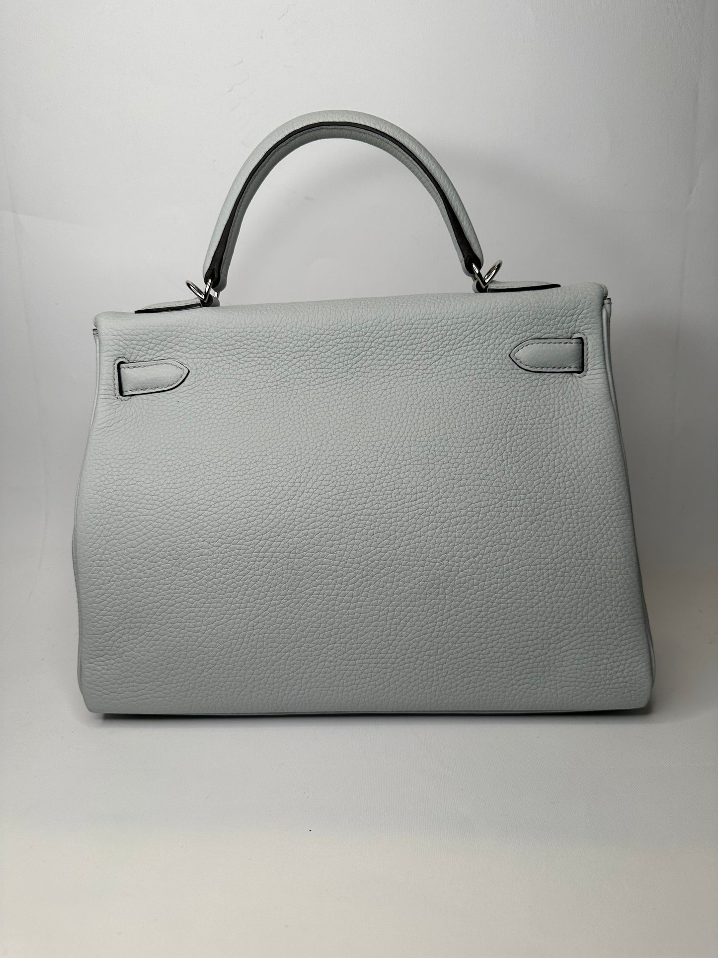 HERMES KELLY II RETOURNE 32 TAURILLON GHIACCIO 2023