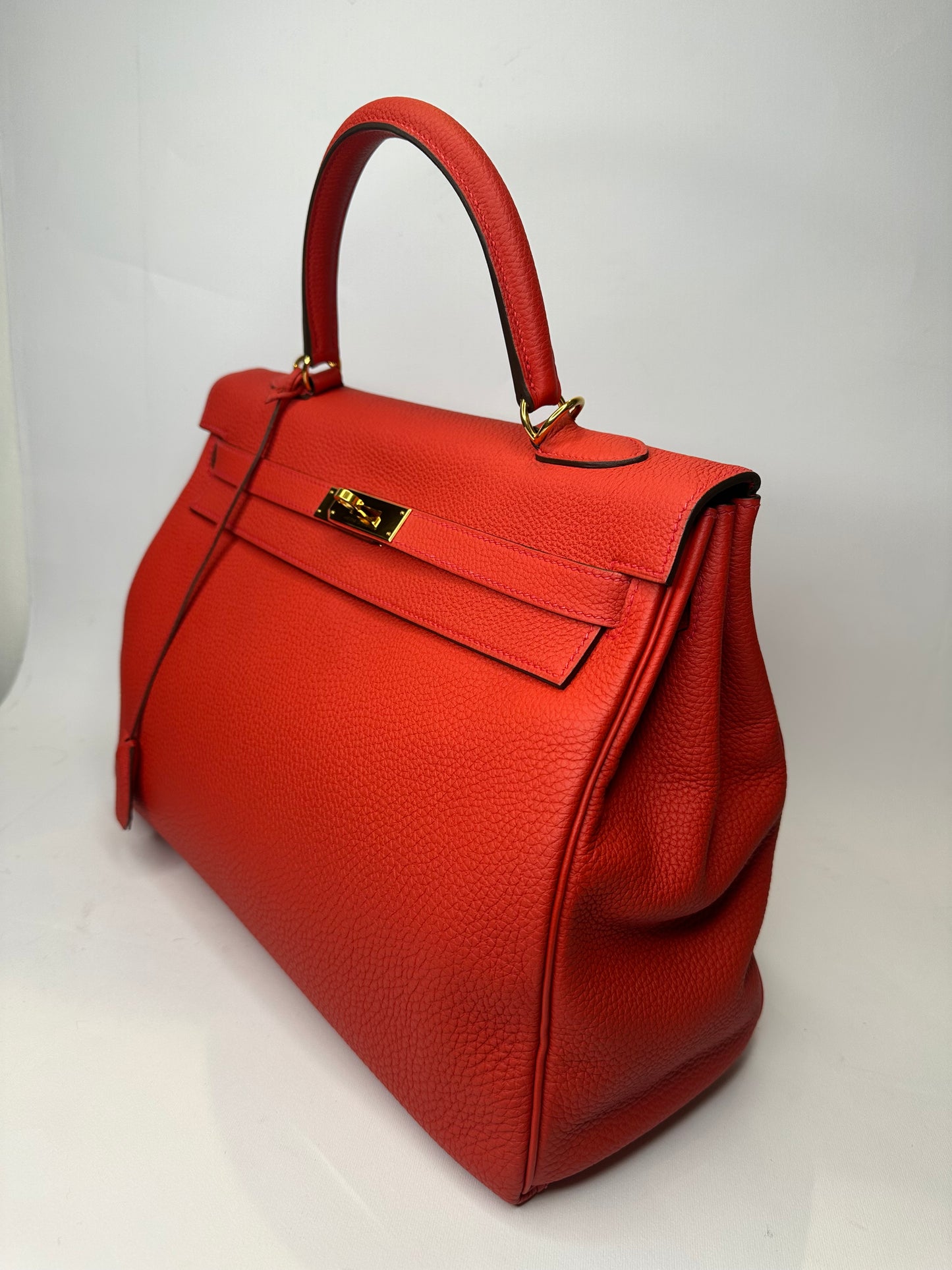 HERMES KELLY 35 GERANIO usata