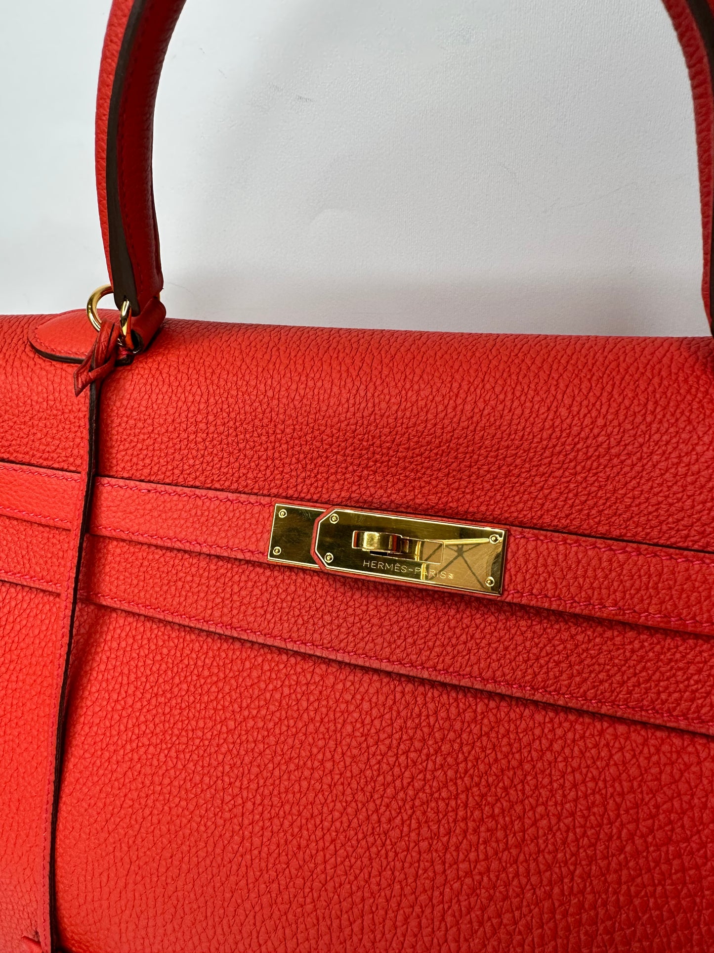 HERMES KELLY 35 GERANIO usata