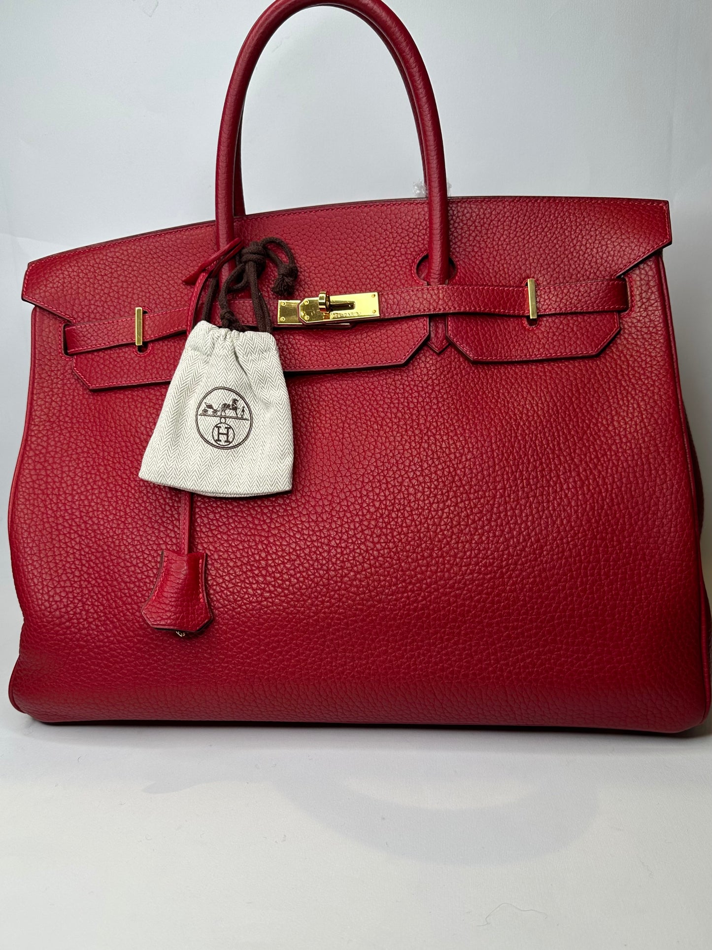 HERMES BIRKIN 40 TOGO CHERRY usata