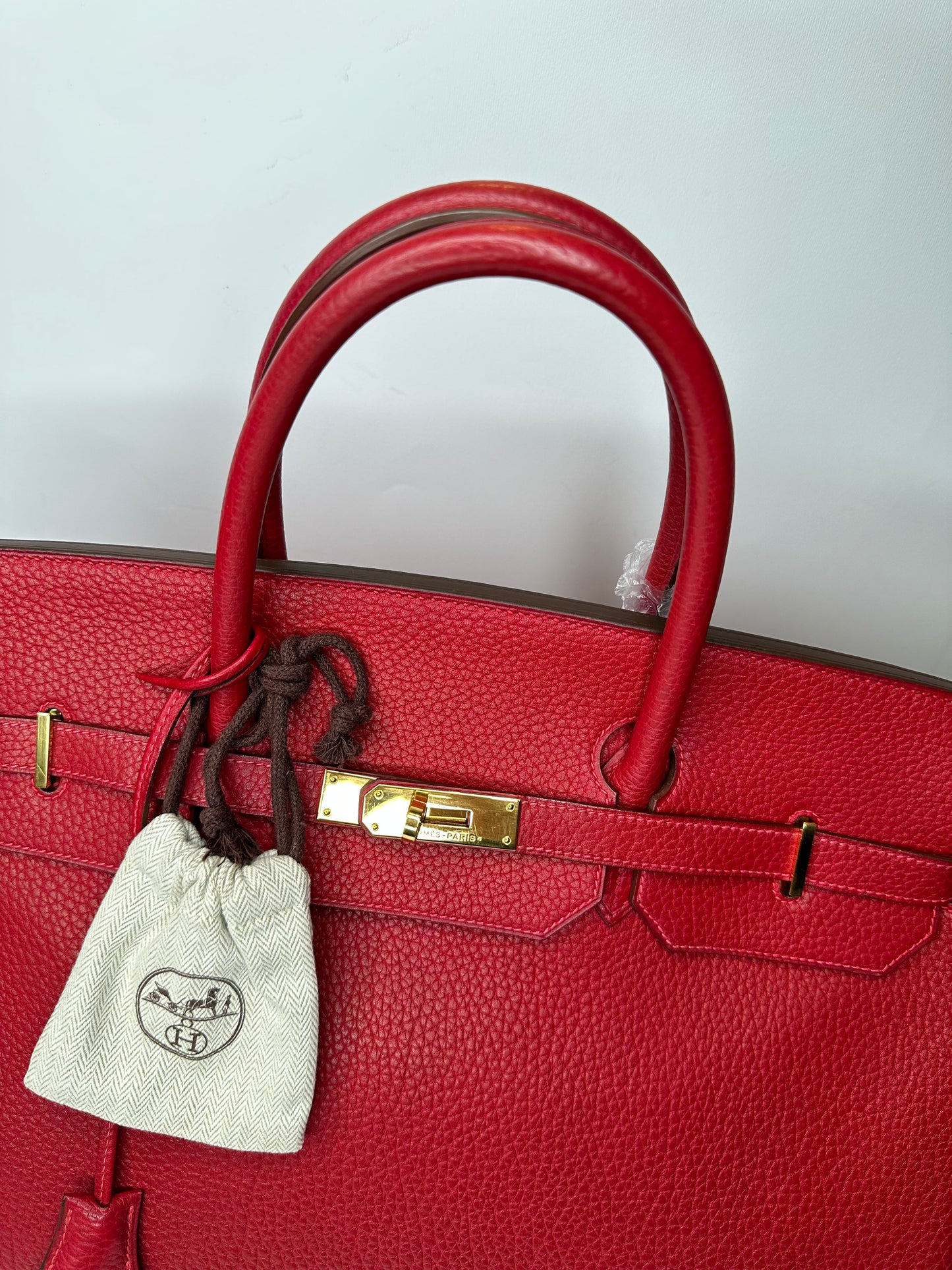 HERMES BIRKIN 40 TOGO CHERRY usata