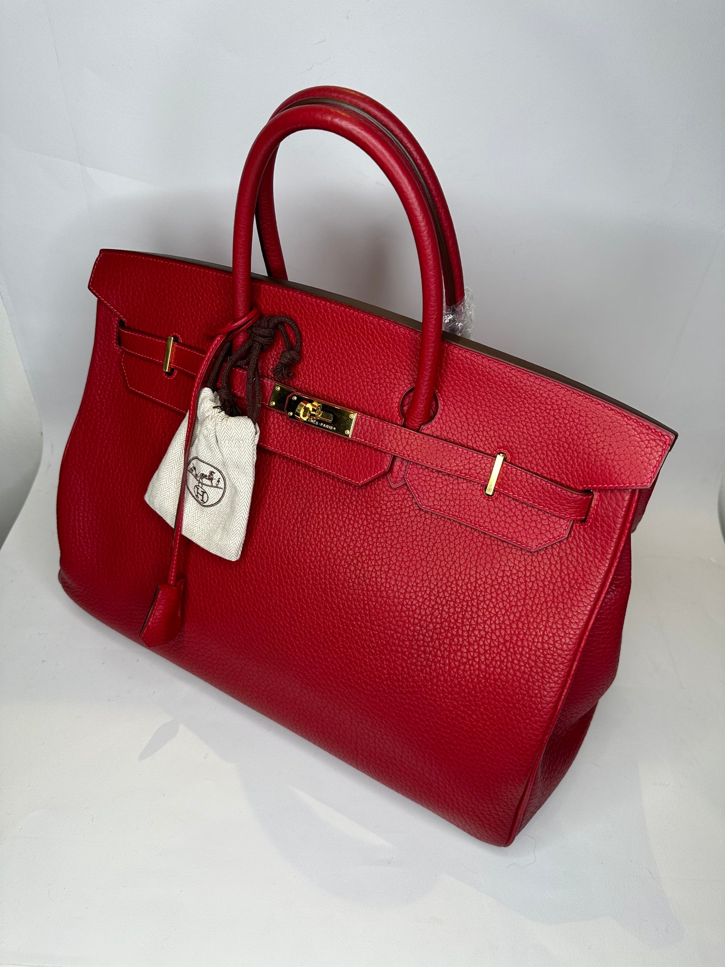 HERMES BIRKIN 40 TOGO CHERRY usata