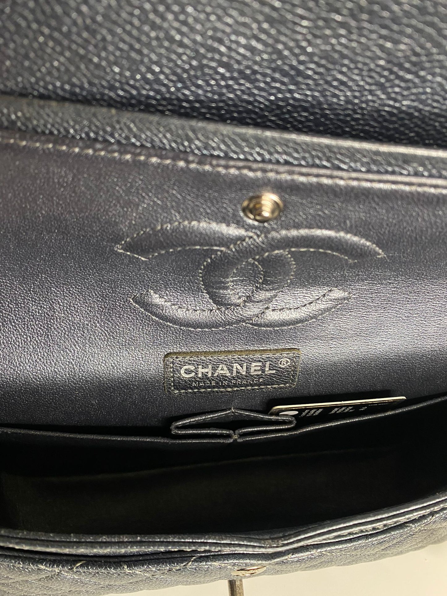 Chanel Classic petrolio