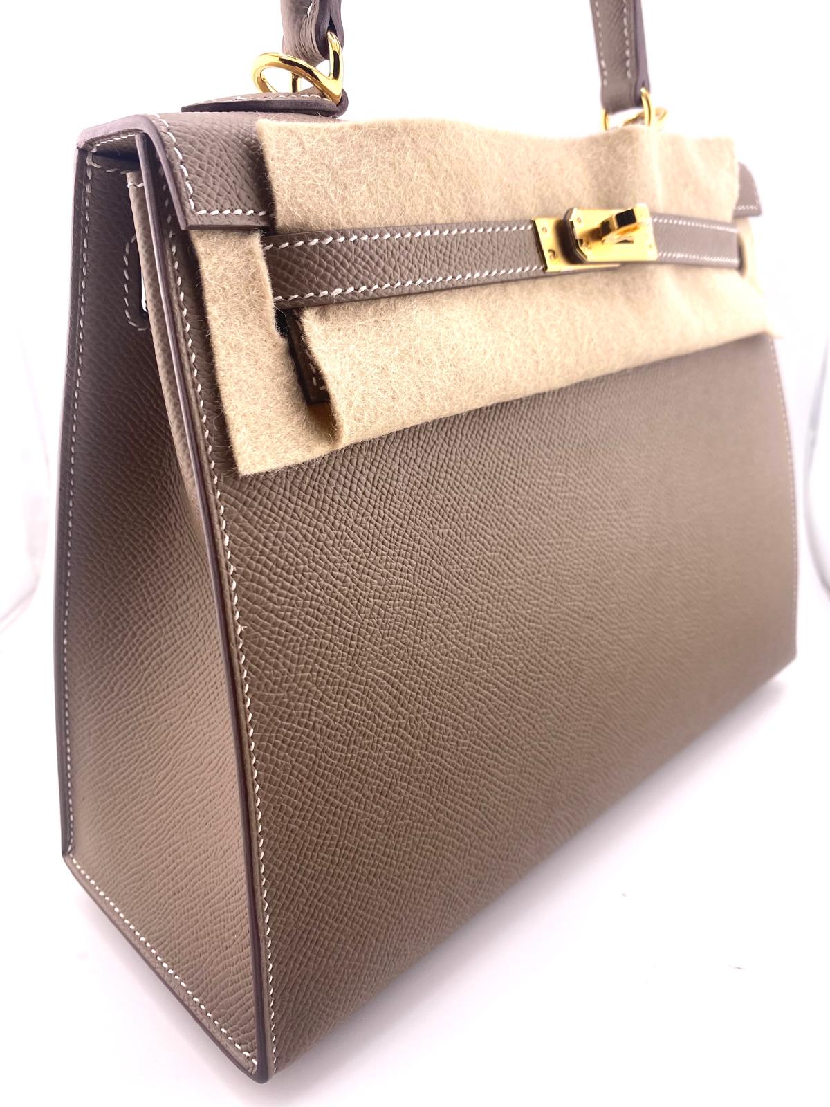 HERMES KELLY 25 col. ETOUPE 2025
