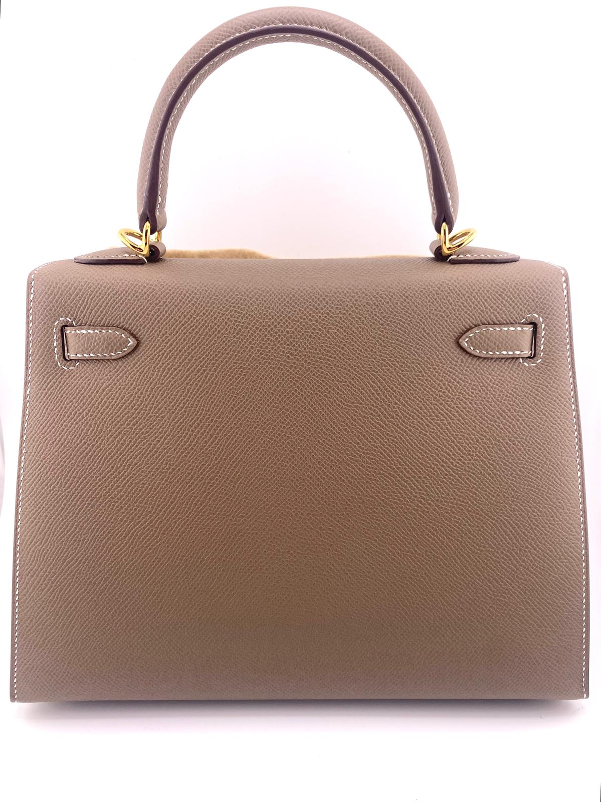 HERMES KELLY 25 col. ETOUPE 2025