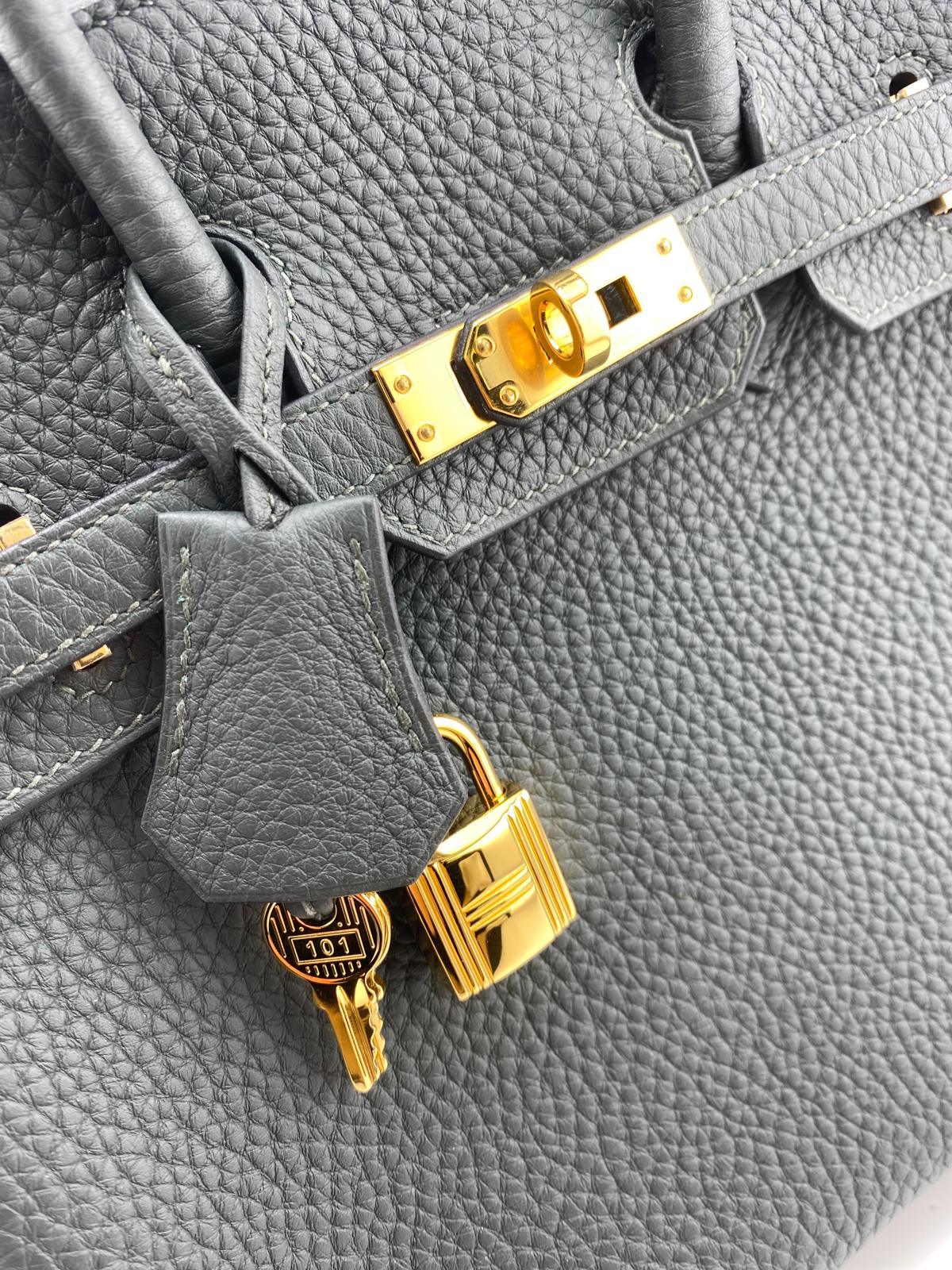 HERMES BIRKIN 25 col. New Vert