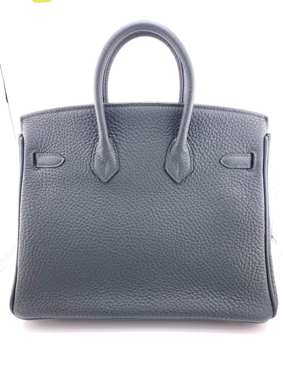 HERMES BIRKIN 25 col. New Vert