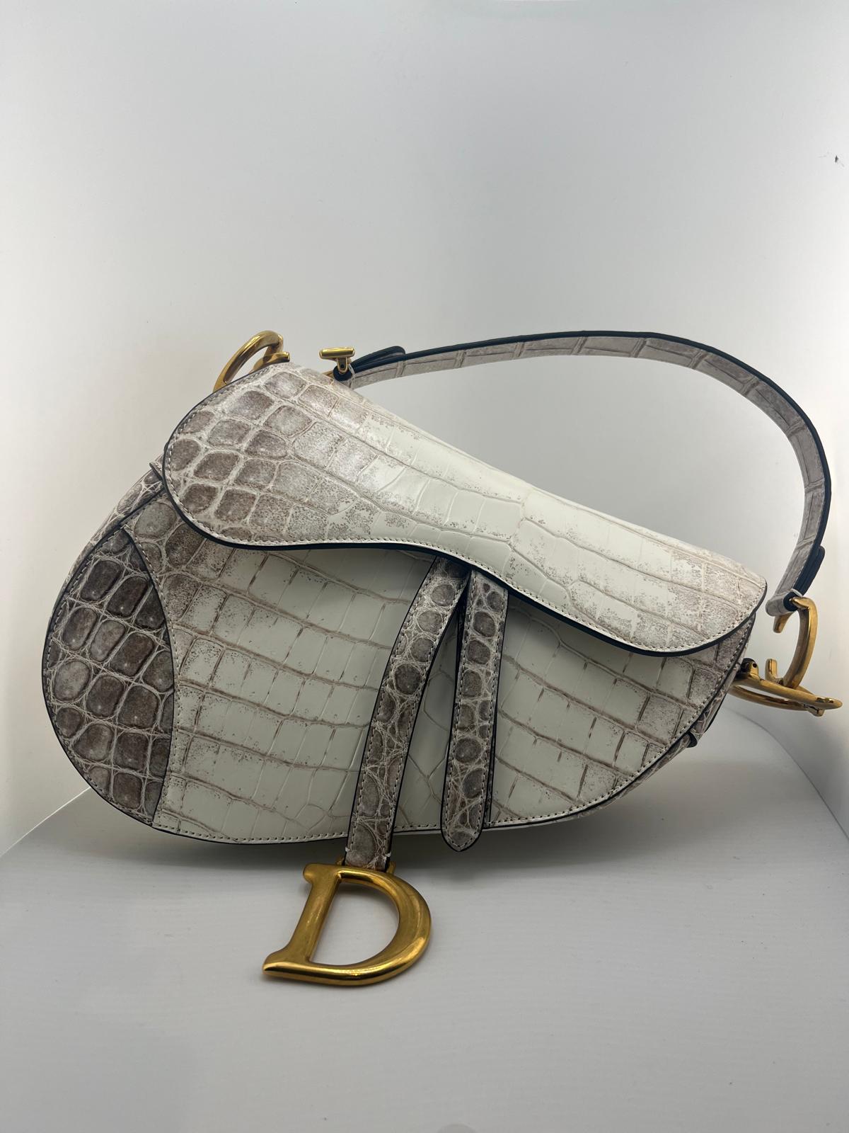 DIOR SADDLE COCCO HIMALAYA
