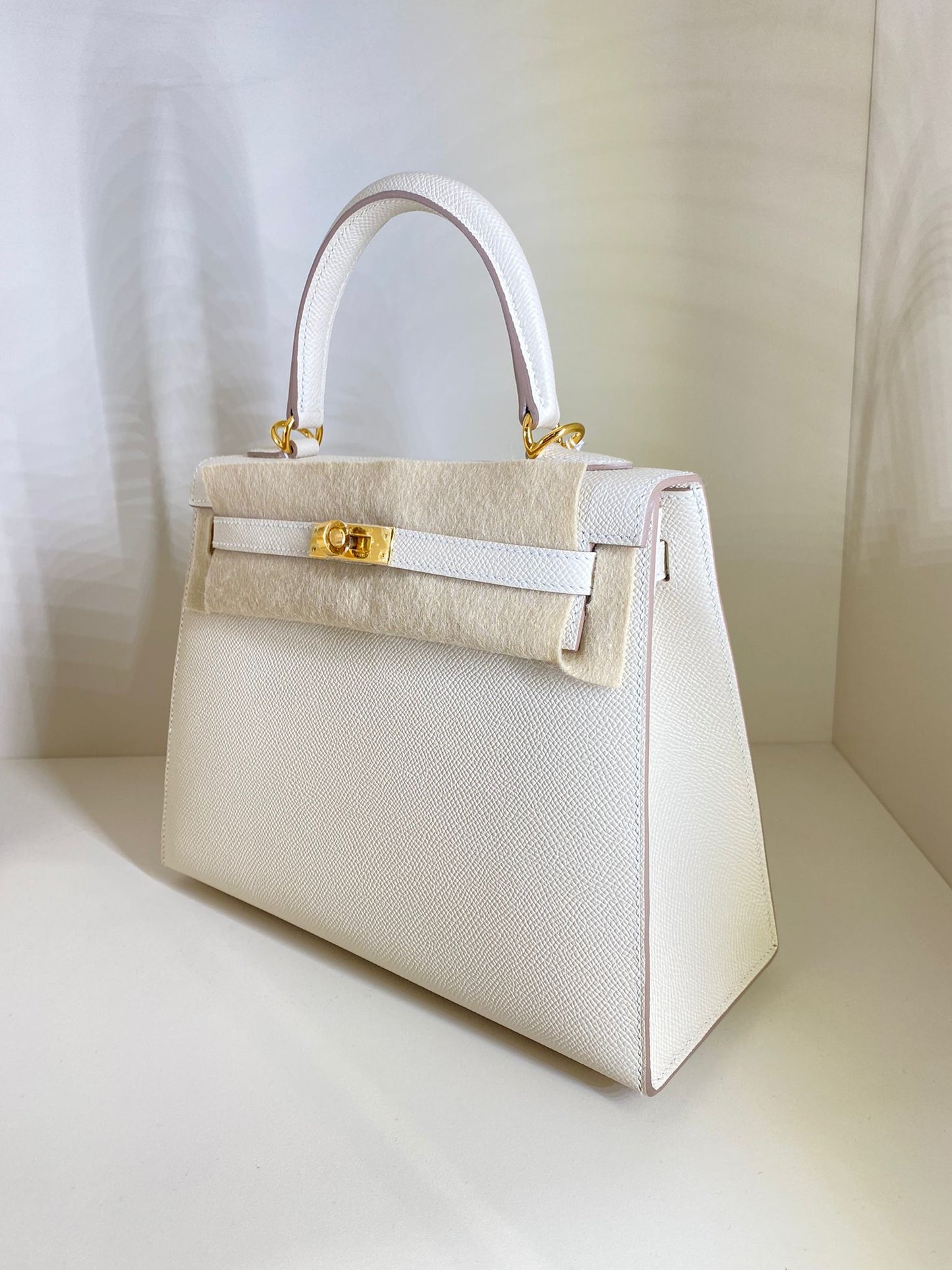 HERMES KELLY 25 EPSOM SELLIER CRAIE