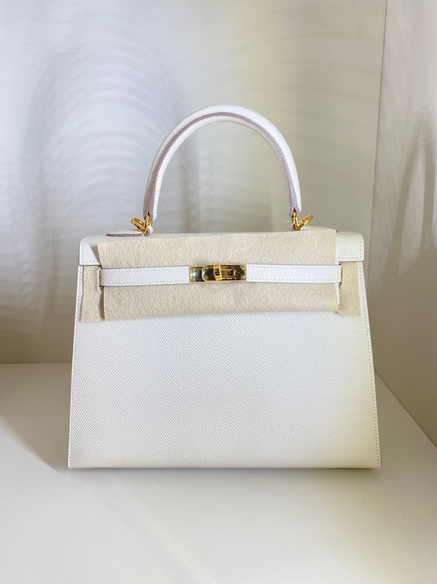 HERMES KELLY 25 EPSOM SELLIER CRAIE