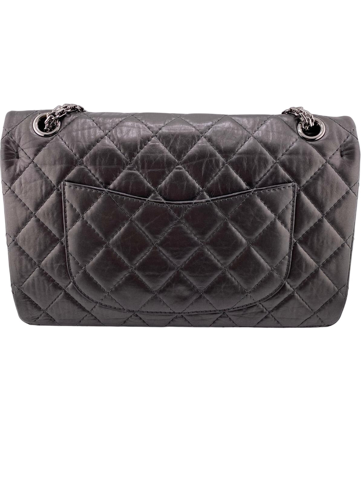 CHANEL 2.55 col. ANTRACITE usata