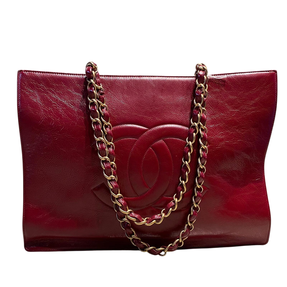 Chanel Shopping bordeaux