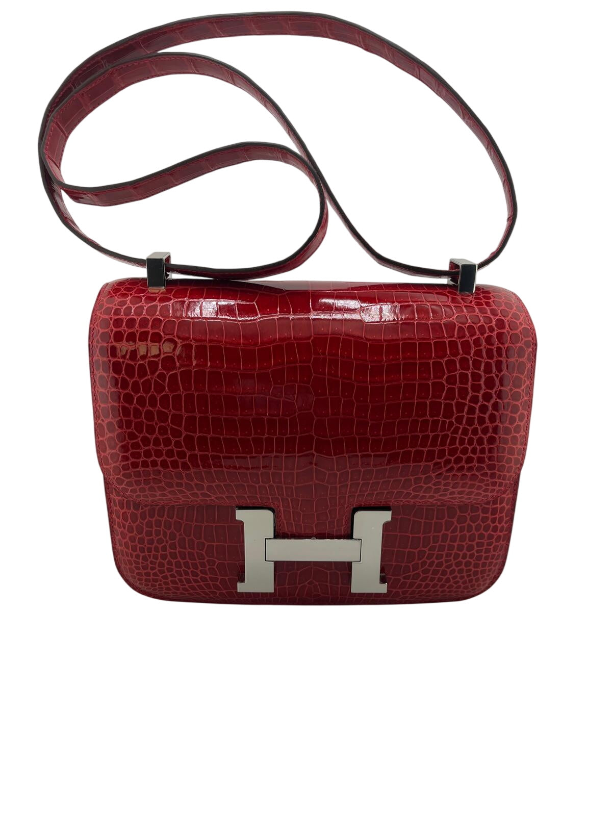 HERMES CONSTANCE 24 COCCO ROSSA