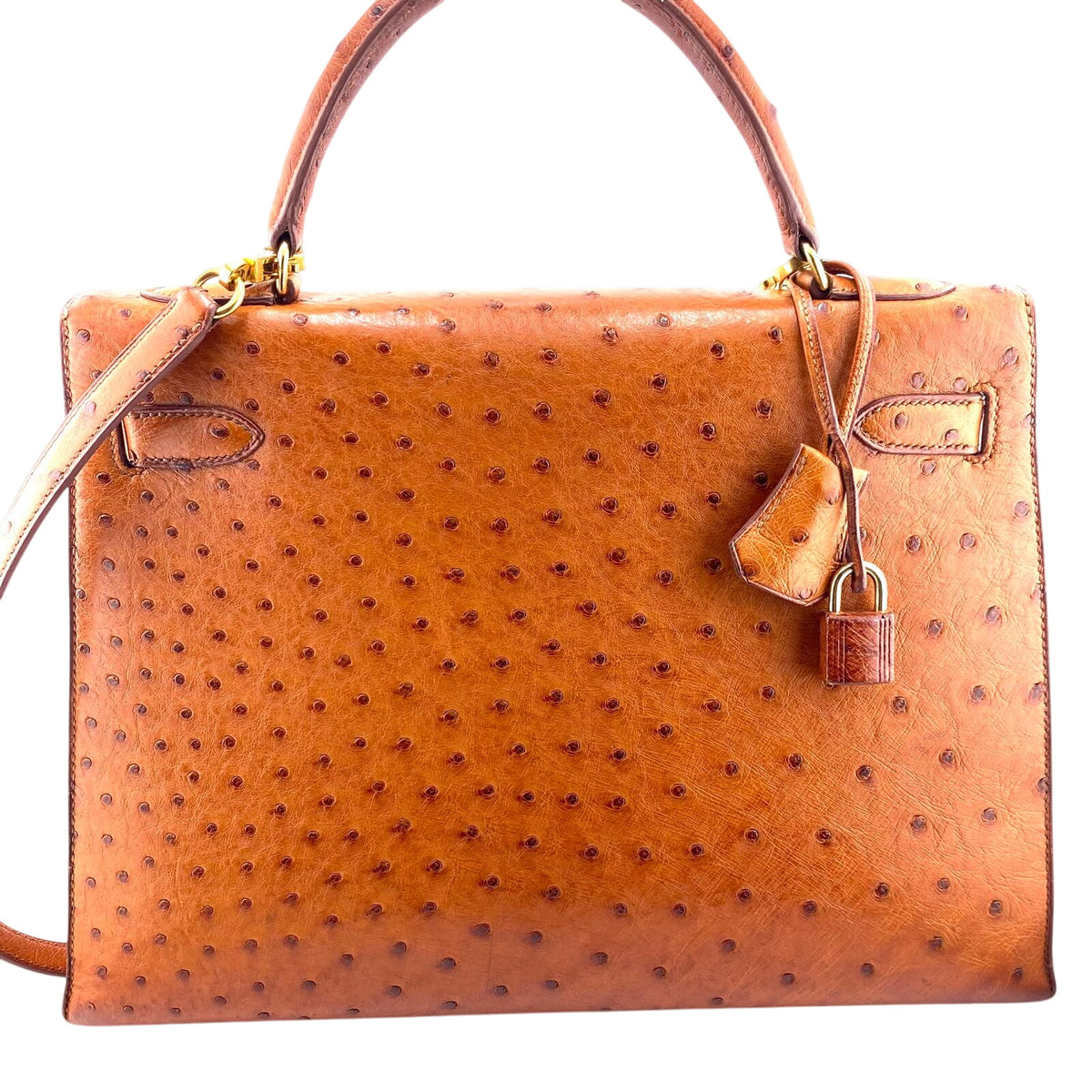 HERMES KELLY 32 struzzo