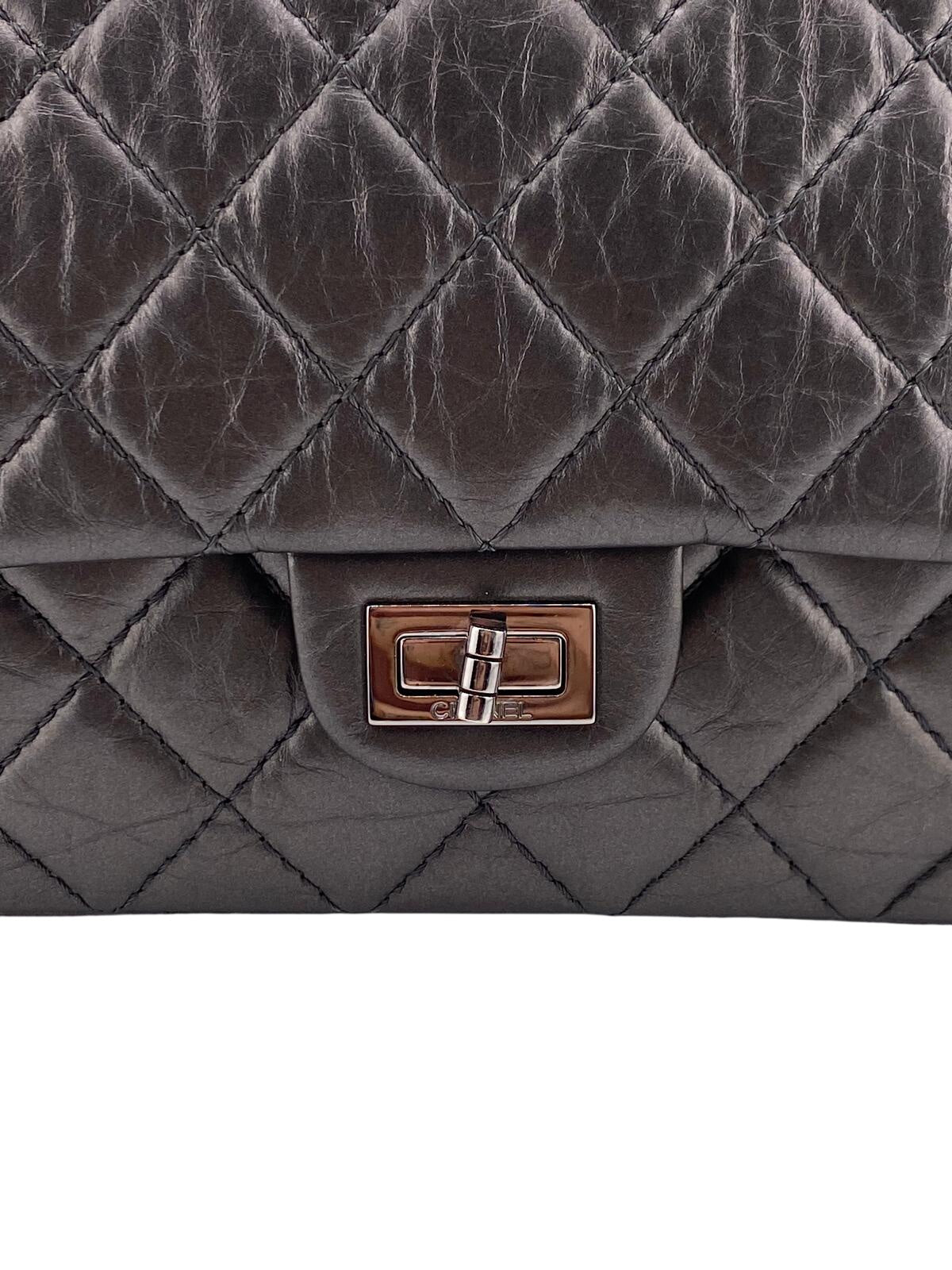 CHANEL 2.55 col. ANTRACITE usata